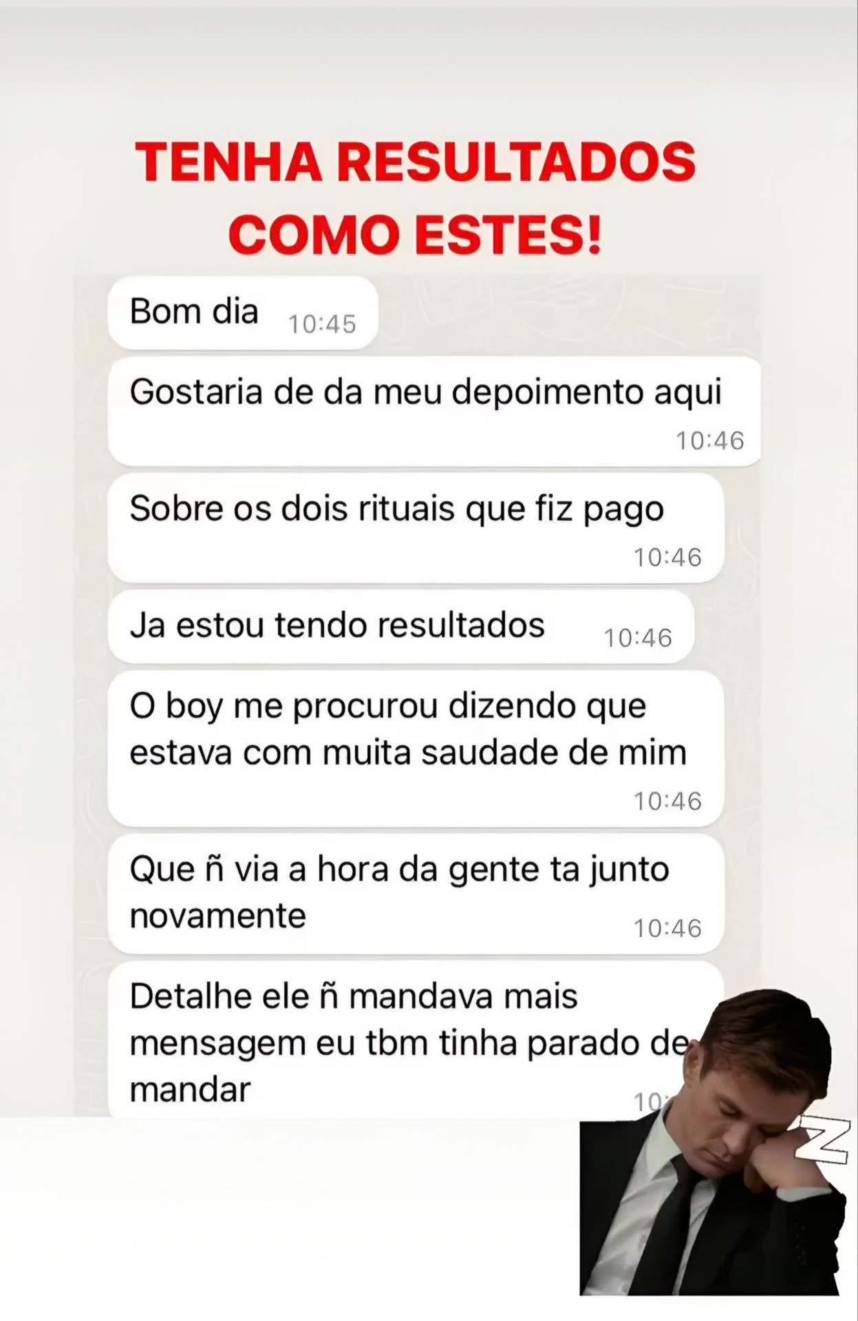 Prova de resultado - Gratidão